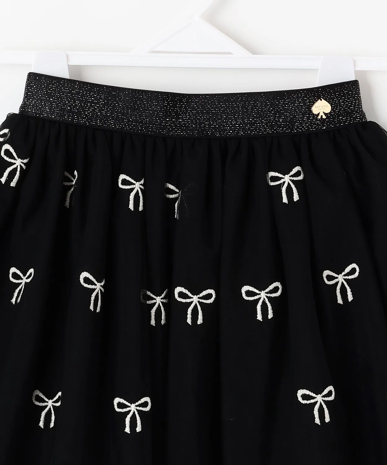 Детская розовая юбка-тюль с вышивкой Kate Spade New York Kids — фото 3