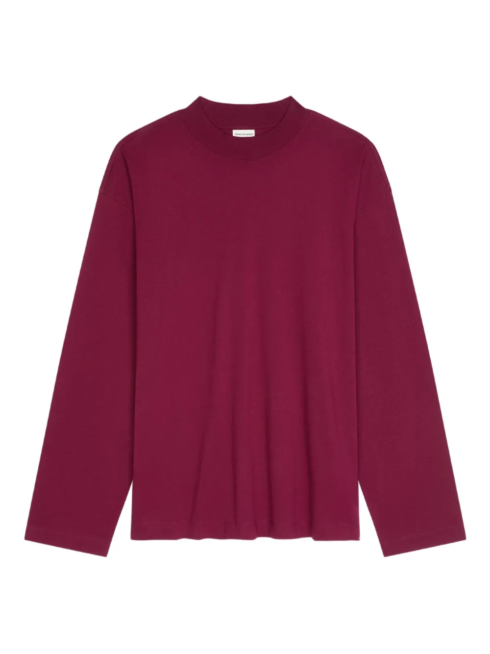 

Футболка с длинными рукавами DRIES VAN NOTEN, красный