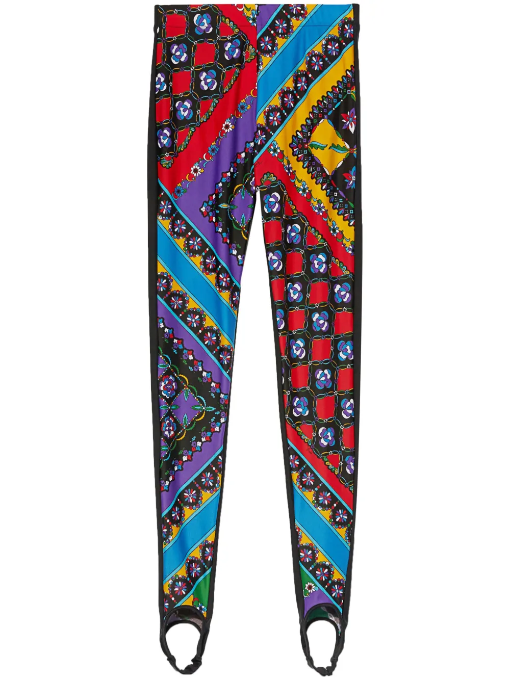 

Леггинсы Festa-Print со штрипками PUCCI, черный