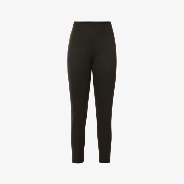 

Леггинсы Booty Boost Active 7/8 из эластичного джерси Spanx Active, черный