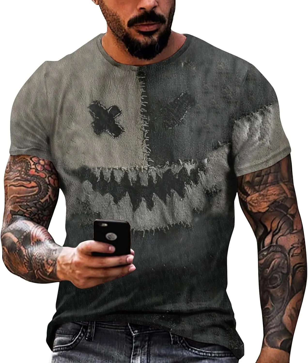 

Мужская футболка с принтом FlekmanArt