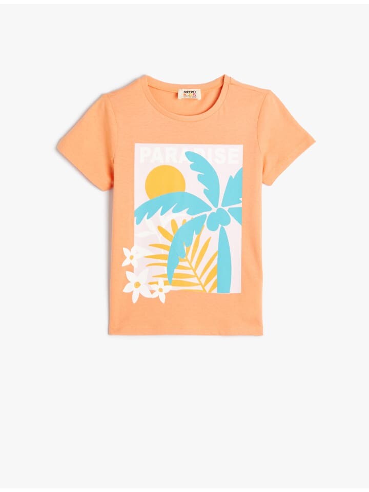 

Футболка KOTON T shirt, оранжевый