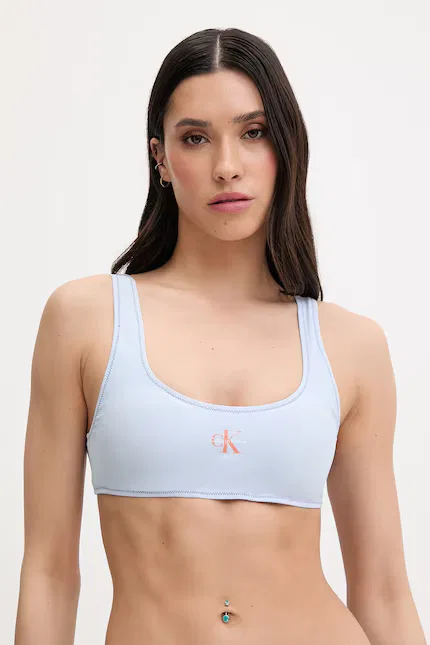 Бикини топ Calvin Klein, синий