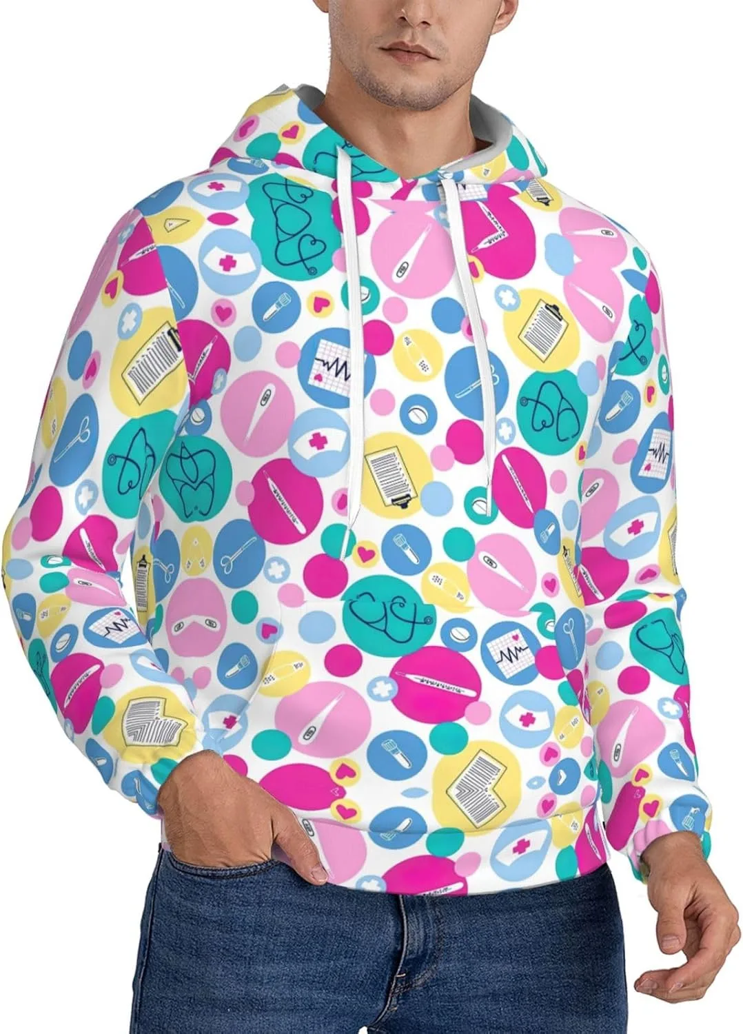 

Мужская флисовая толстовка с капюшоном Large, мягкая, с карманом, черная SamLng