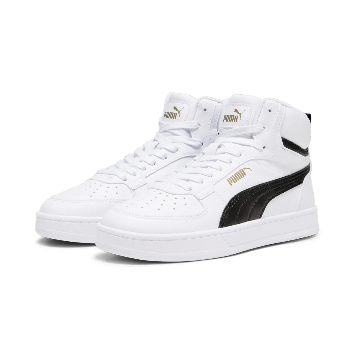 

Кроссовки PUMA "Кроссовки PUMA Caven 2.0 Mid Молодежные", цвет White Black Gold