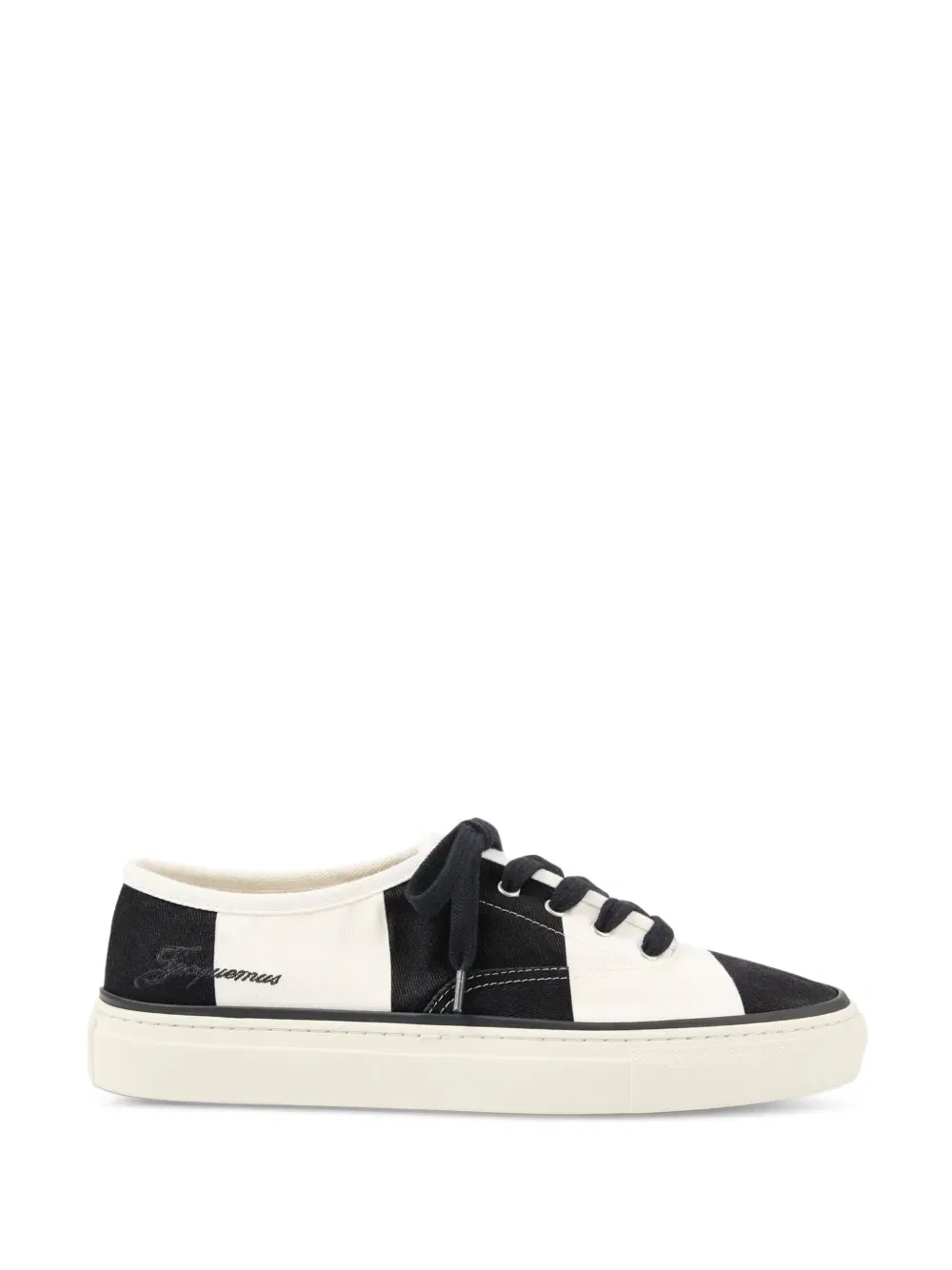 Кроссовки Fefe с вставками и шнуровкой Jacquemus, черный