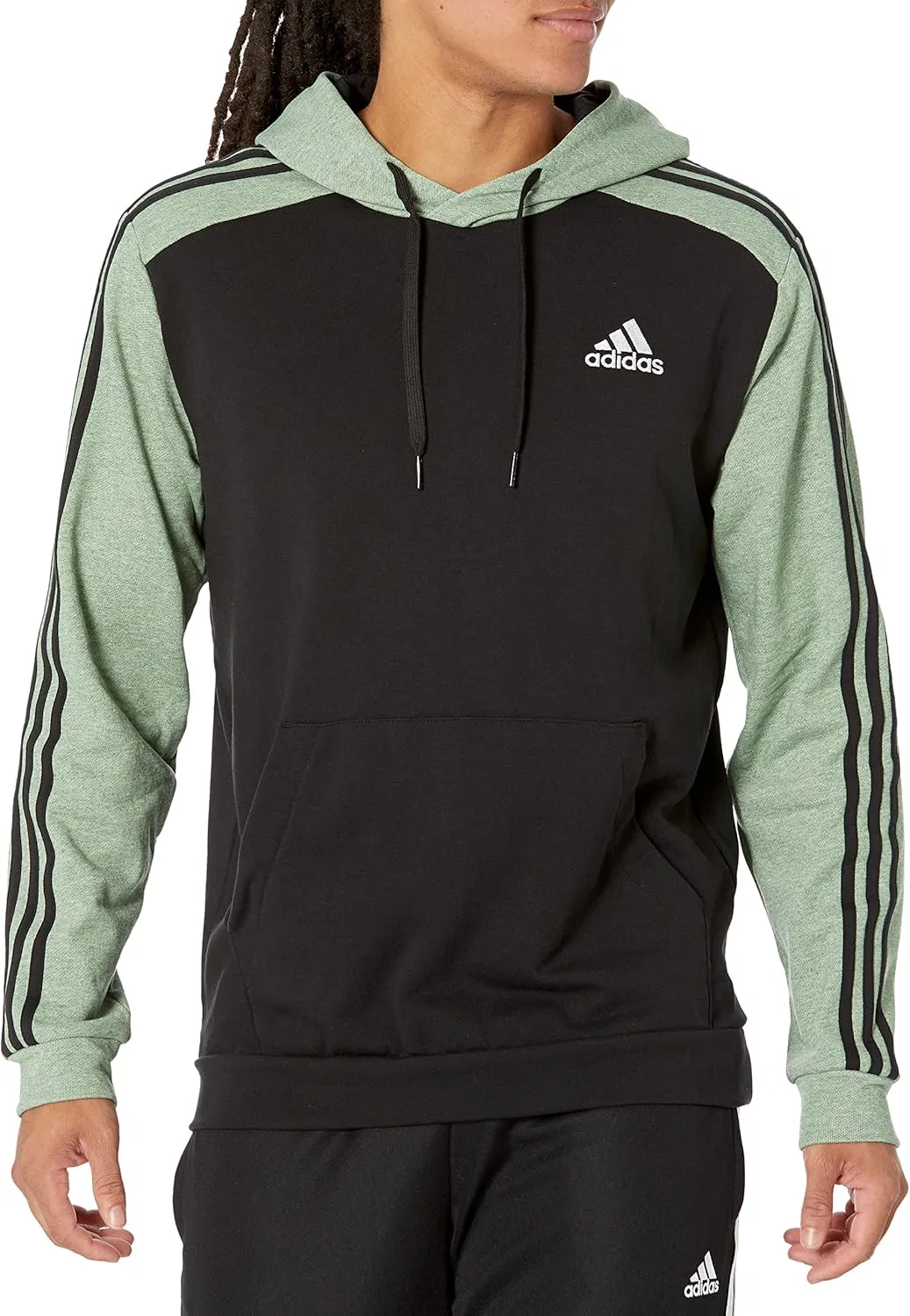 Мужская толстовка adidas Essentials Melange из французского махрового трикотажа