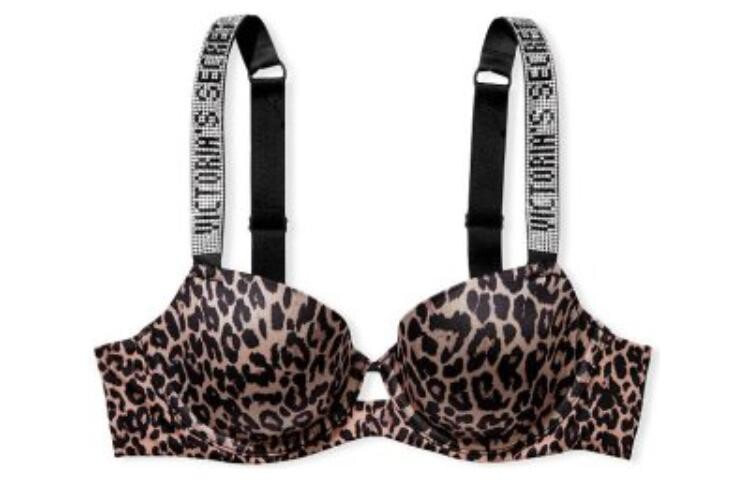 

Женский бюстгальтер Victoria's Secret, цвет Black leopard print