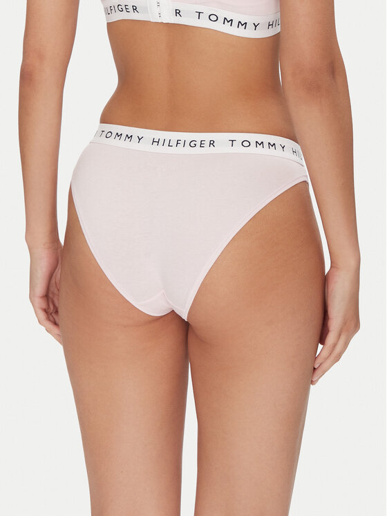 Классические женские трусы UW0UW06038 Tommy Hilfiger, розовый — фото 3