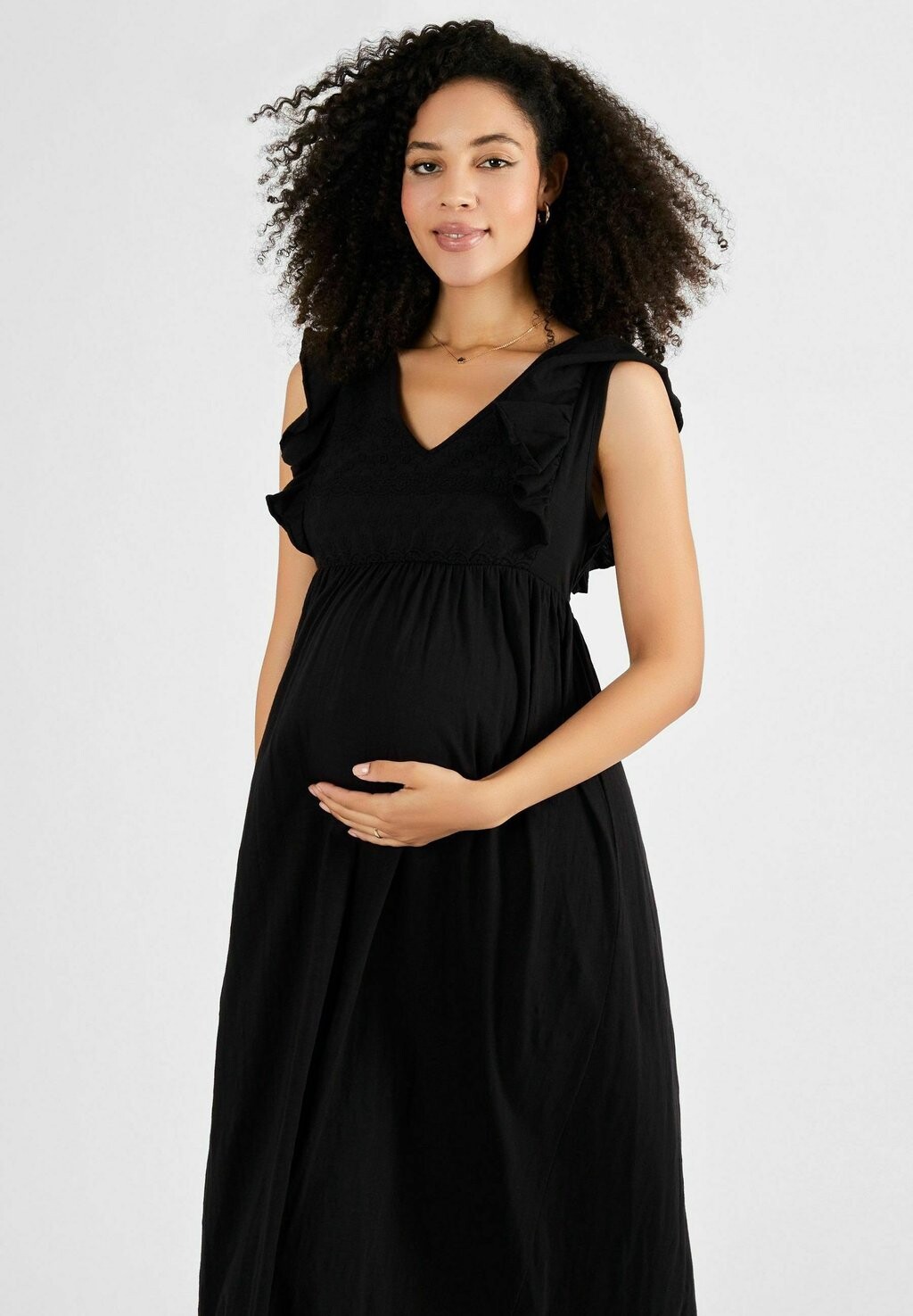 

Повседневное платье MATERNITY, REGULAR FIT JoJo Maman Bébé, черный