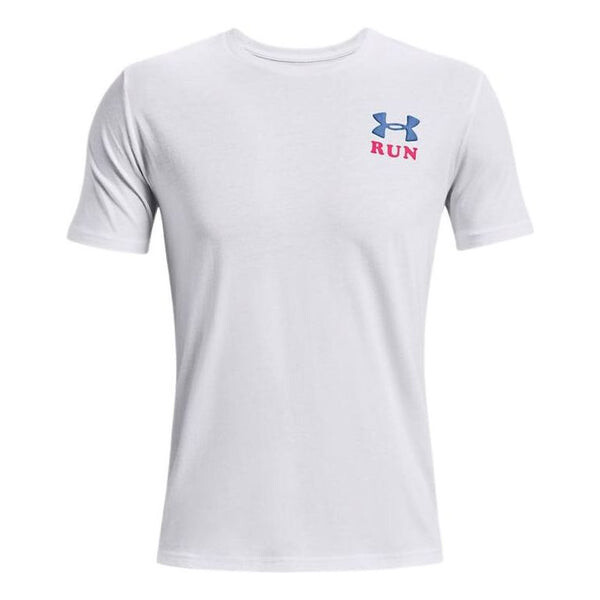 

Футболка keep run graphic t-shirt 'white' Under Armour, белый