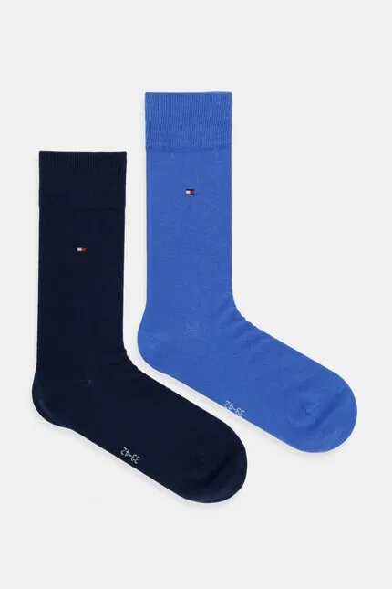 Носки 2 шт длинные Tommy Hilfiger, синий