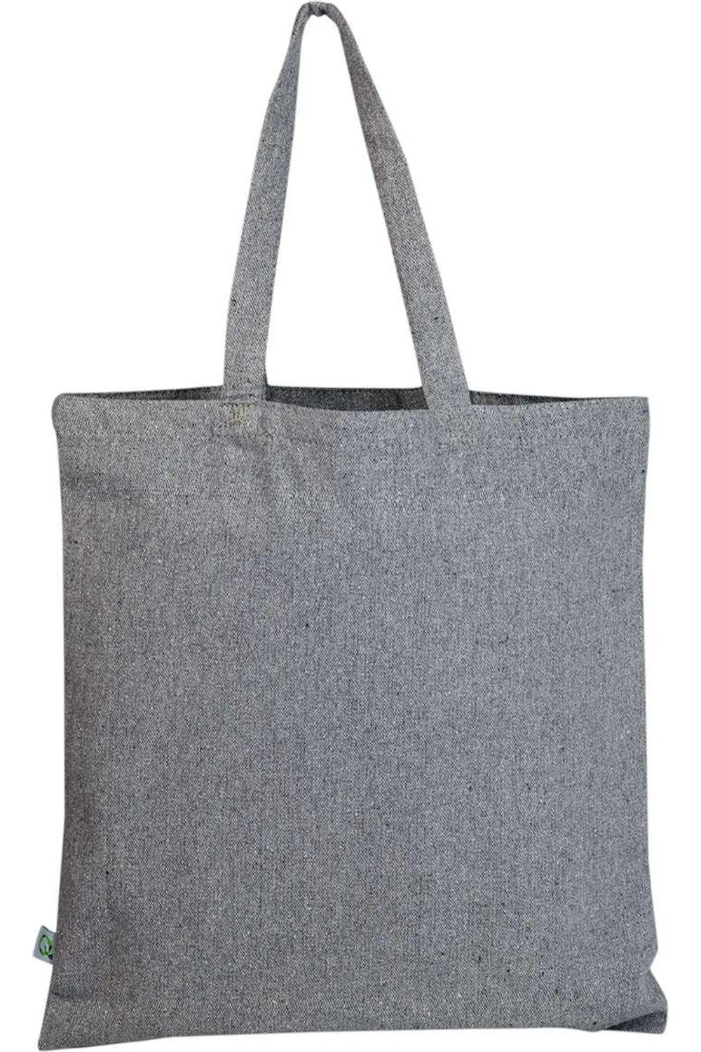 

Q-Tees Экологичная холщовая сумка, серый
