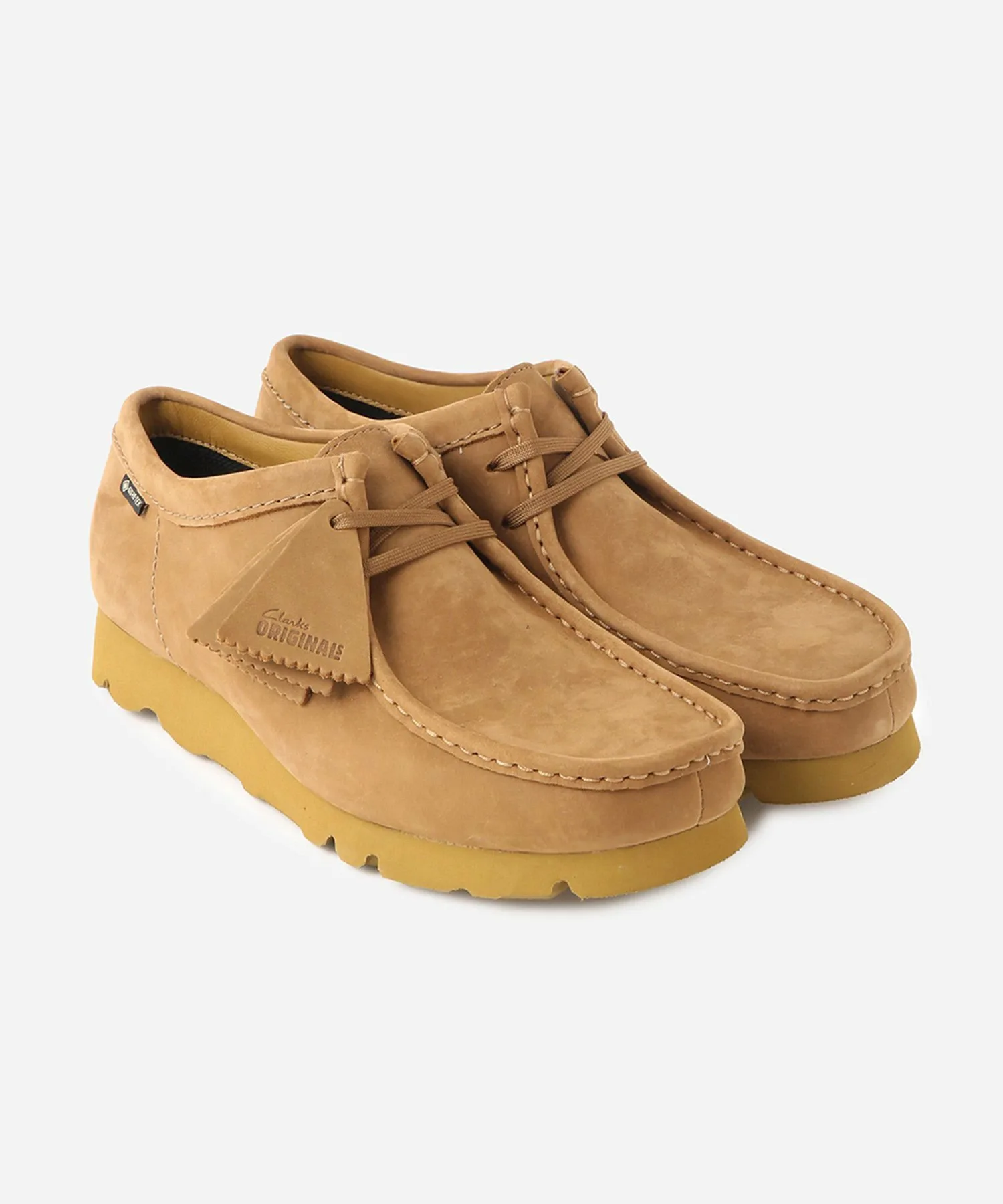 Ботинки Clarks Wallabee GTX Saturdays Nyc, Black (01) — фото 2