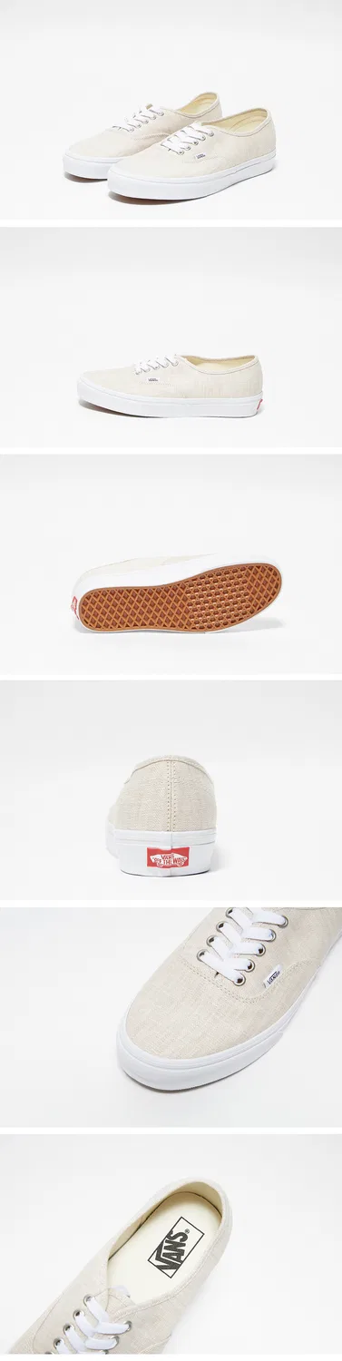 Мужские льняные кеды Authentic Summer Linen от Vans — фото 2