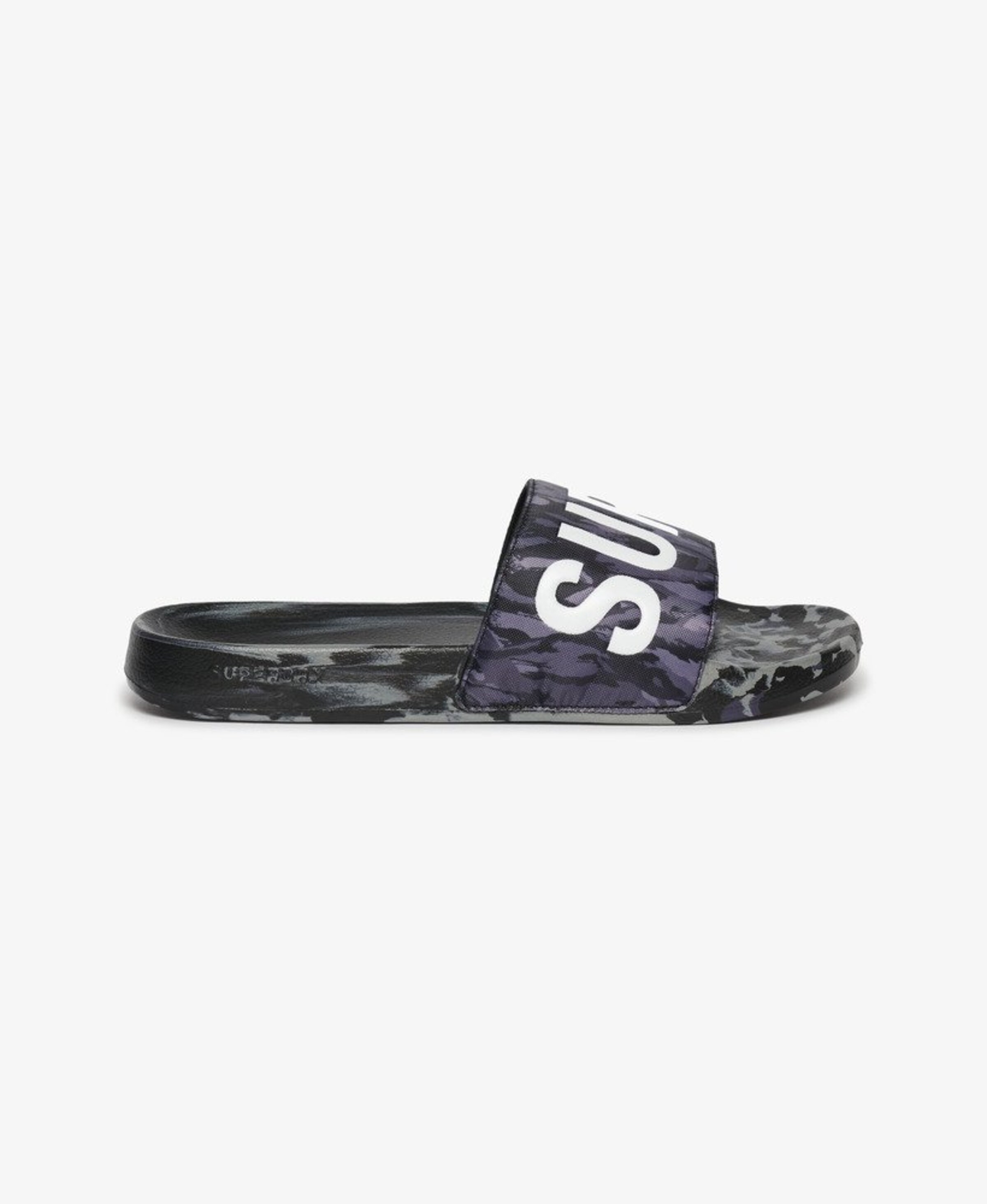 Superdry & Co Пляжные и бассейновые тапочки в цвете Grey, Dark Grey — фото 3
