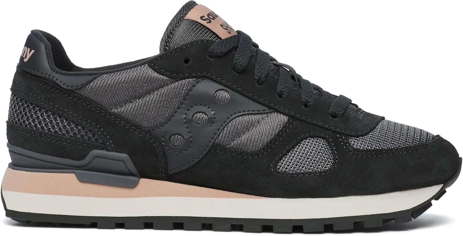 Мужские винтажные кроссовки Saucony Jazz Original, черный/серый