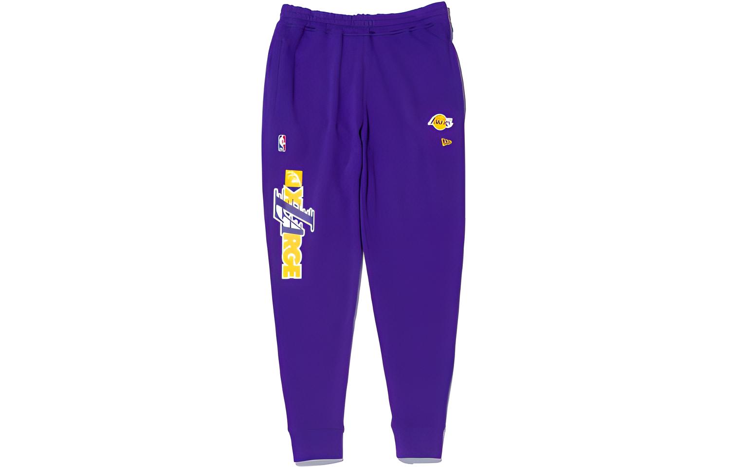 

New Era Nba X Xlarge X SS22 X XLARGE X NBA вязаные спортивные штаны унисекс purple