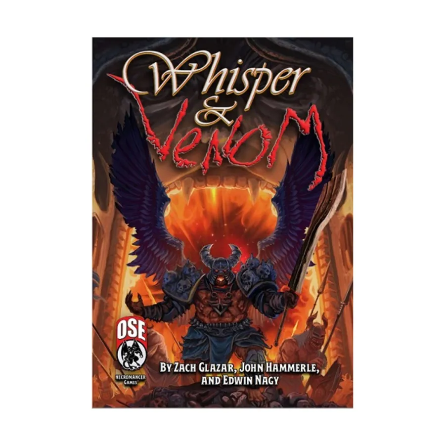 

Whisper & Venom (Old-School Essentials), Old-School Essentials (Necromancer Games), твердый переплет