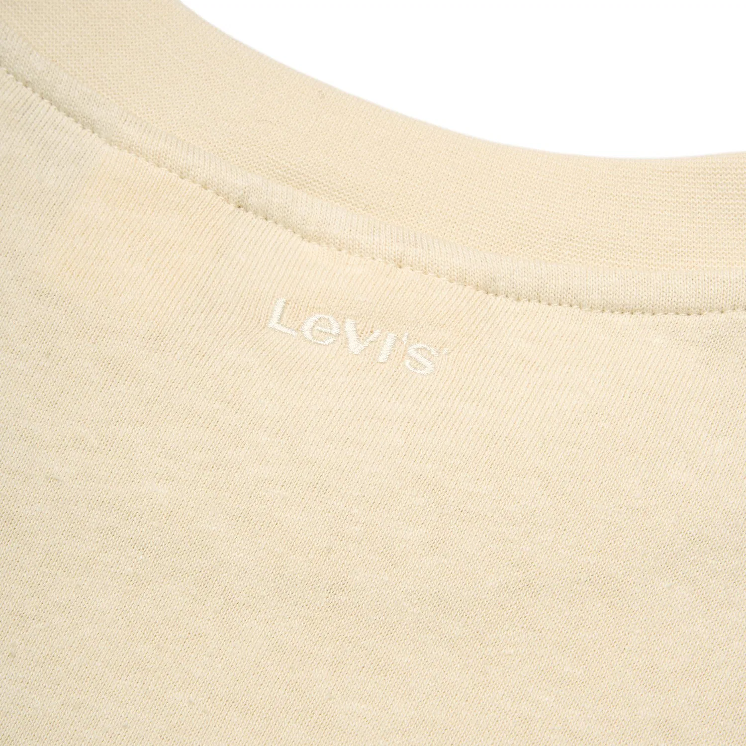 Женская футболка с опущенным плечом Drop Shoulder Sleeve Levis, Khaki — фото 4