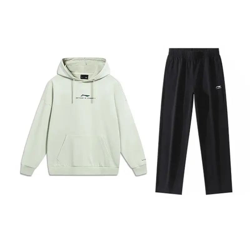 

LINING Повседневная спортивная одежда Unisex Cyan Jade+Black