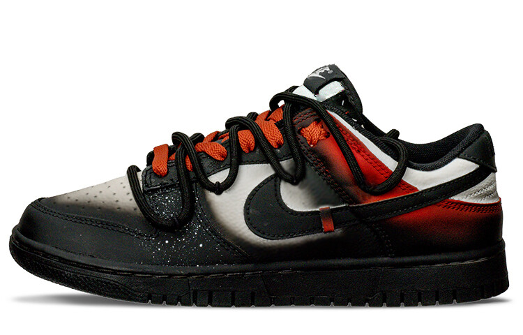 

Кроссовки Nike Dunk Skateboard Shoes Men Low-Top Black Red/White
