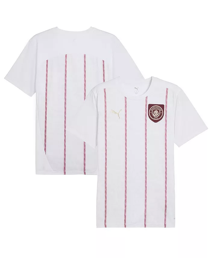 

Мужская белая тренировочная футболка Manchester City 2024/25 Pre-Match Puma