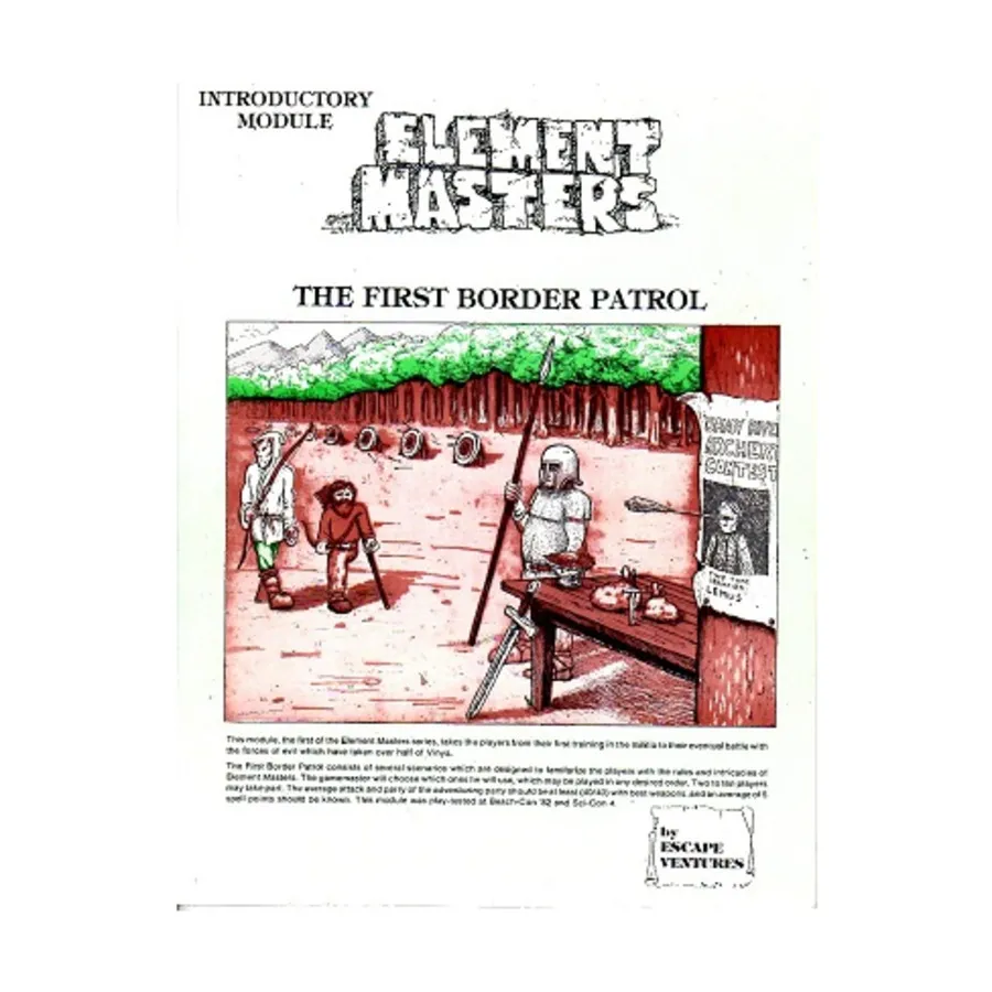 

Модуль First Border Patrol, Element Masters