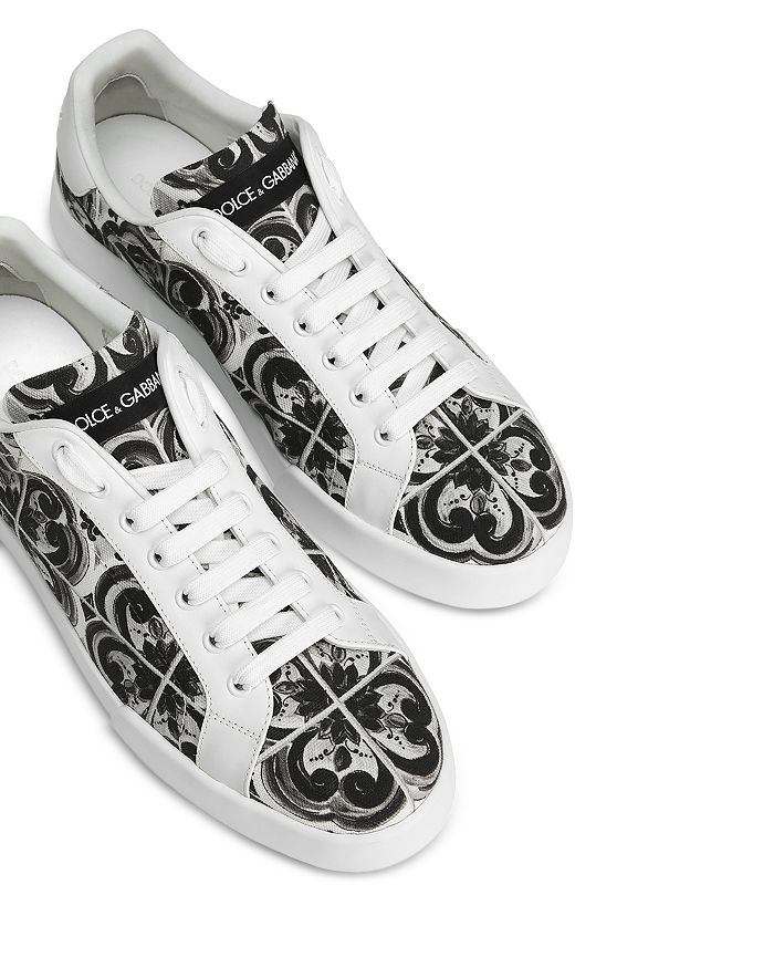 Мужские кроссовки Low Top Dolce & Gabbana, черный — фото 4