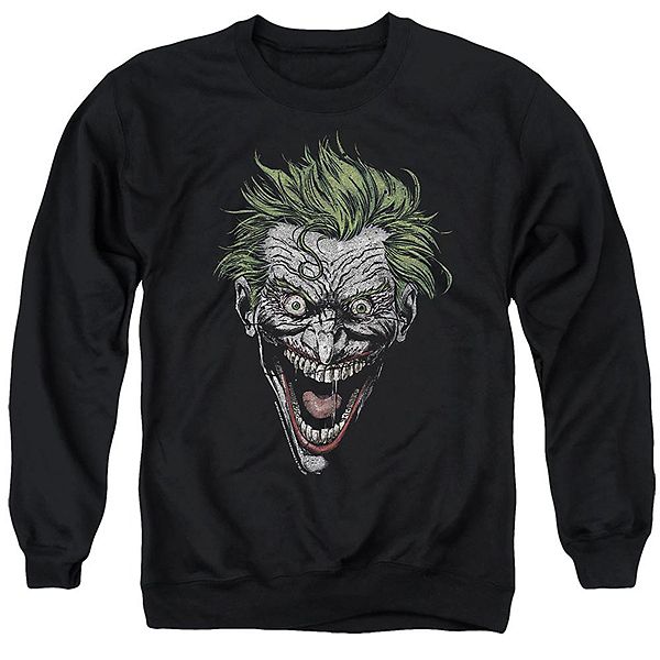 

Взрослая толстовка с круглым вырезом «Бэтмен Джокер» Licensed Character