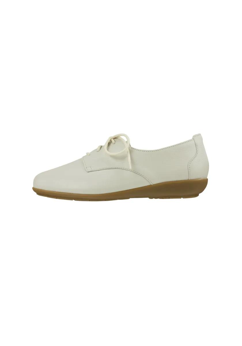 Туфли на шнуровке Natural Feet "Лариса" из высококачественной кожи оленя, бежевый