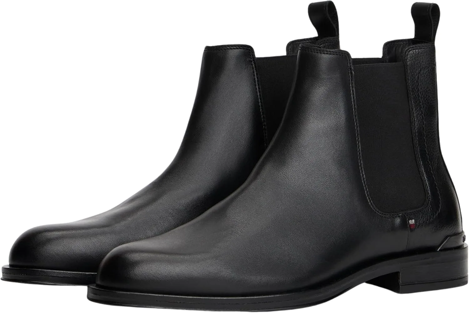Мужские деловые ботинки Tommy Hilfiger LTH Cheslea Fm0fm05578 Low Boots, черный — фото 3