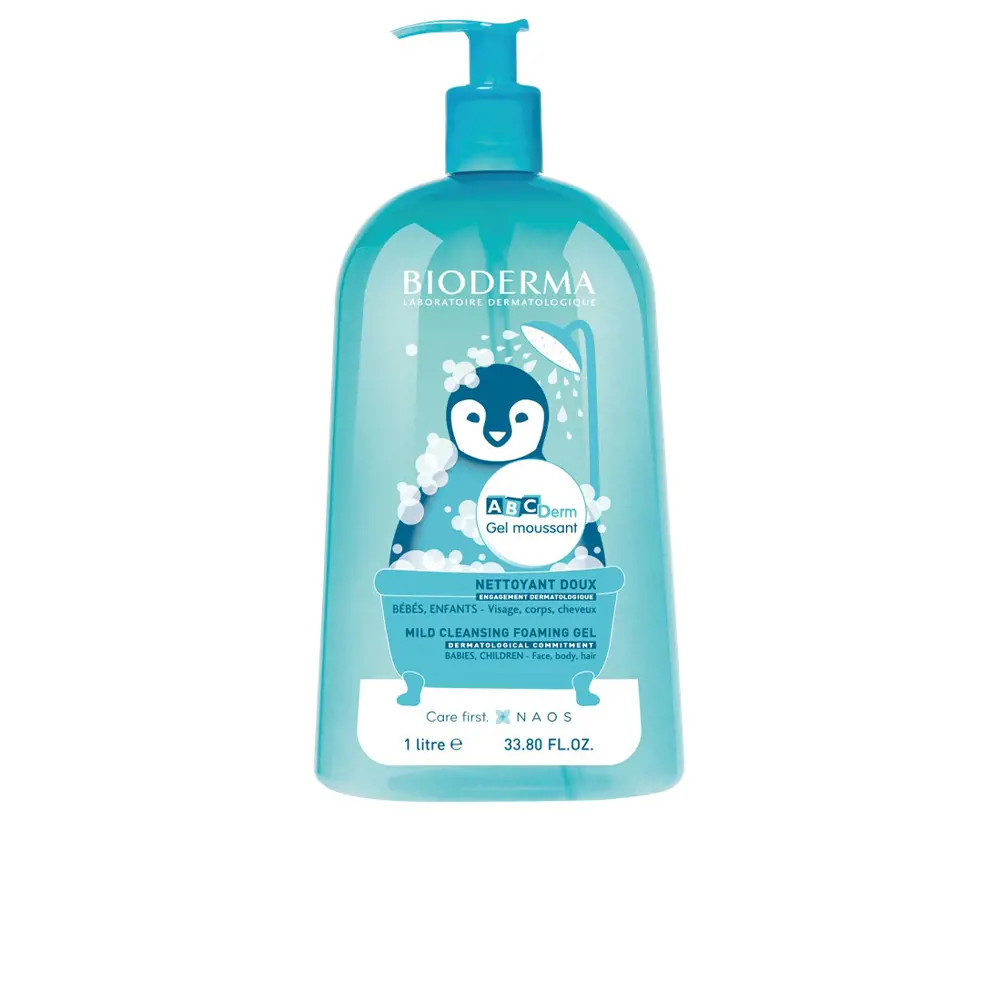 

Гель для душа Abcderm gel moussant gel de ducha para toda la familia Bioderma, 1000 мл.