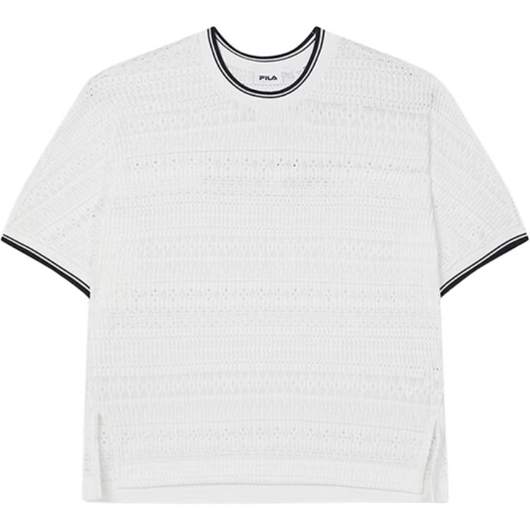 

Футболка вязаная женская Cloud White FILA