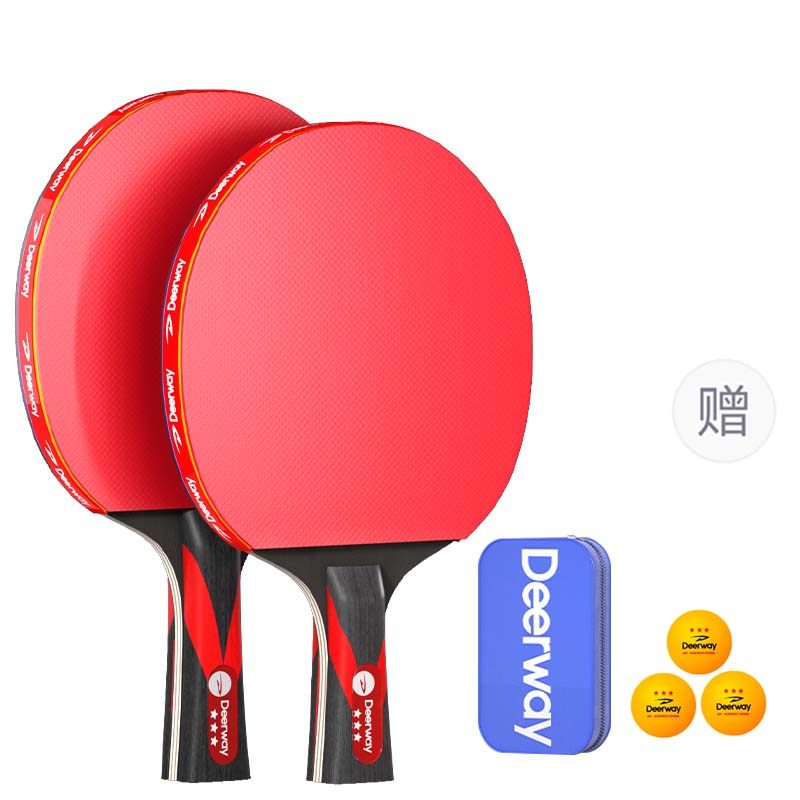 

DEERWAY Ракетка для настольного тенниса Unisex 7 Layer Alder Red Black