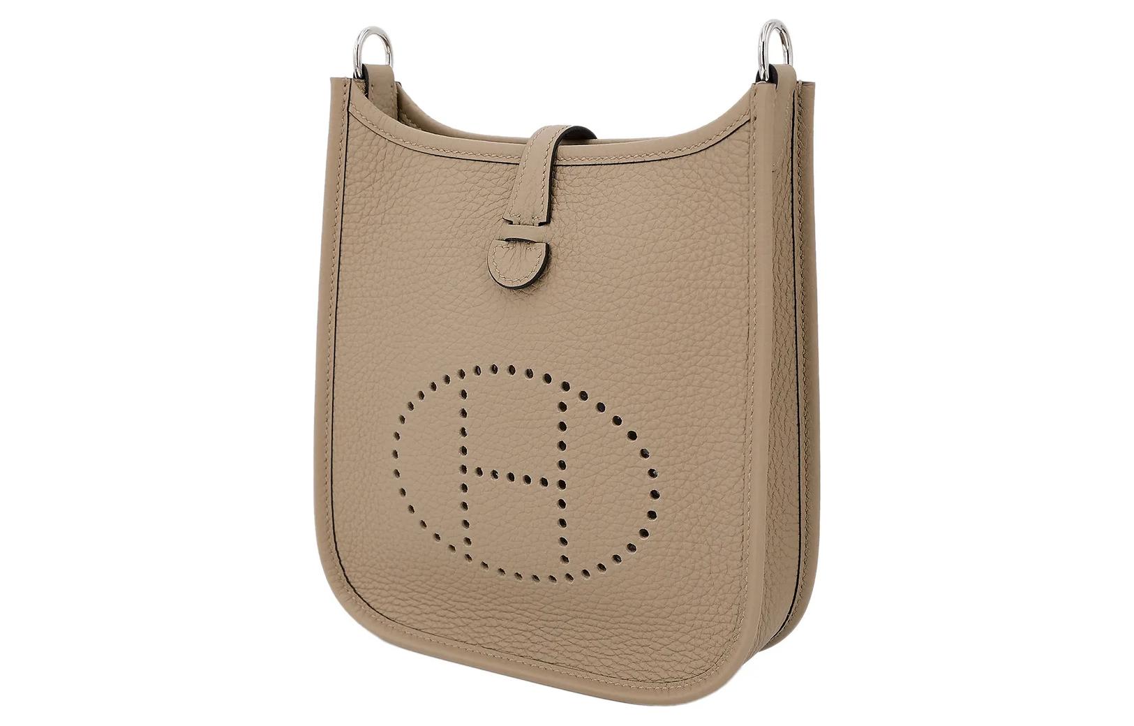 HERMES Сумка через плечо Evelyne Clemence из кожи коровы мини кроссбоди женская — фото 2