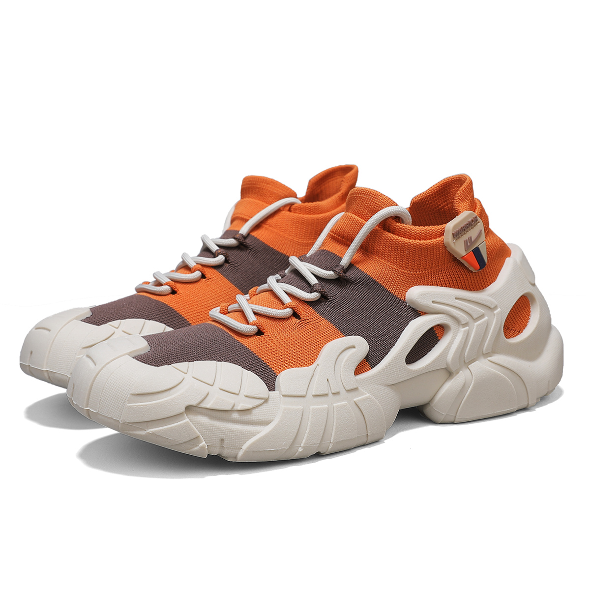 

WARRIOR Повседневные туфли мужские низкие оранжево-коричневые