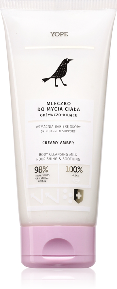 

Кремовый янтарный питательный очищающий лосьон с успокаивающим эффектом Yope, 200 мл