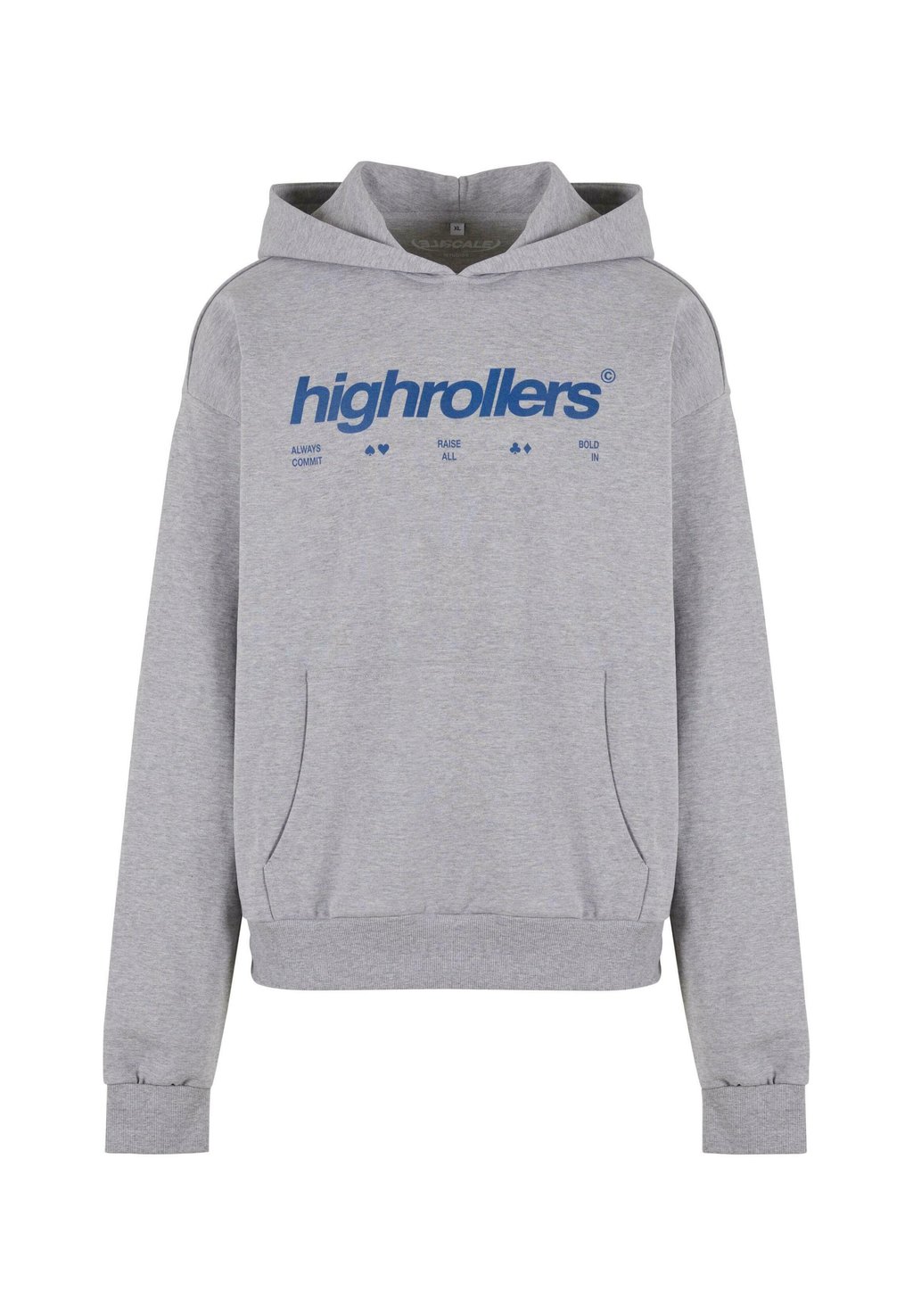 

Толстовка с капюшоном HIGHROLLERS Mister Tee, светло-серый