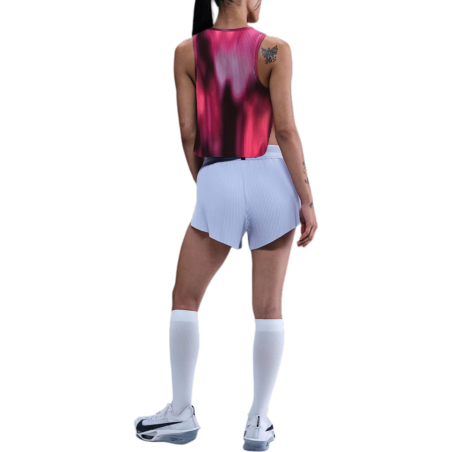 Топ Dri FIT ADV для женщин Nike, фиолетовый/красный/зеленый — фото 3