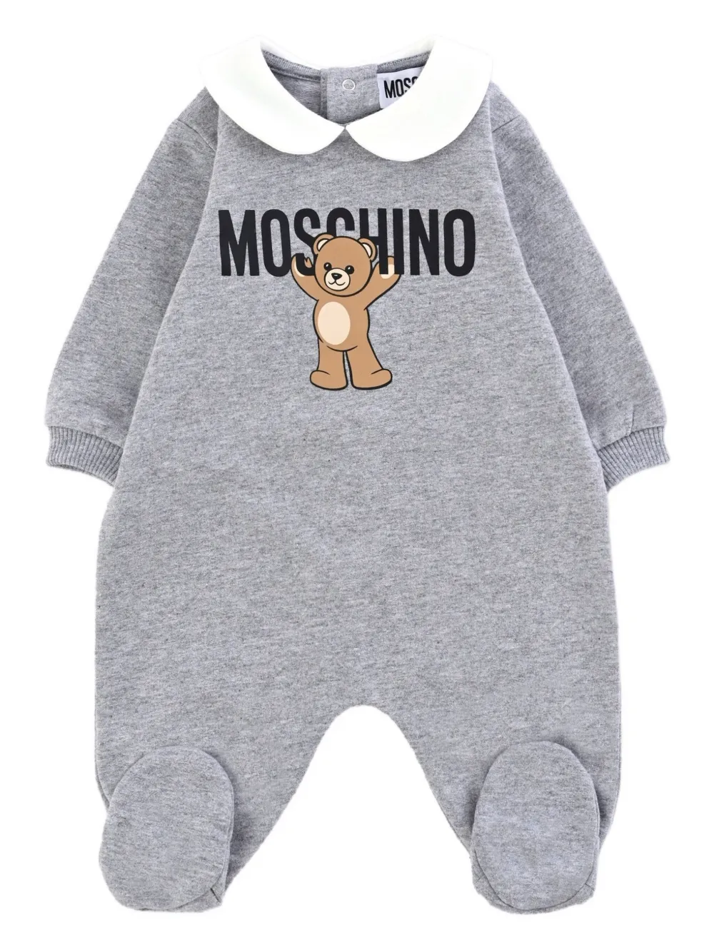 

Комбинезон с принтом Teddy Bear Moschino Kids, серый