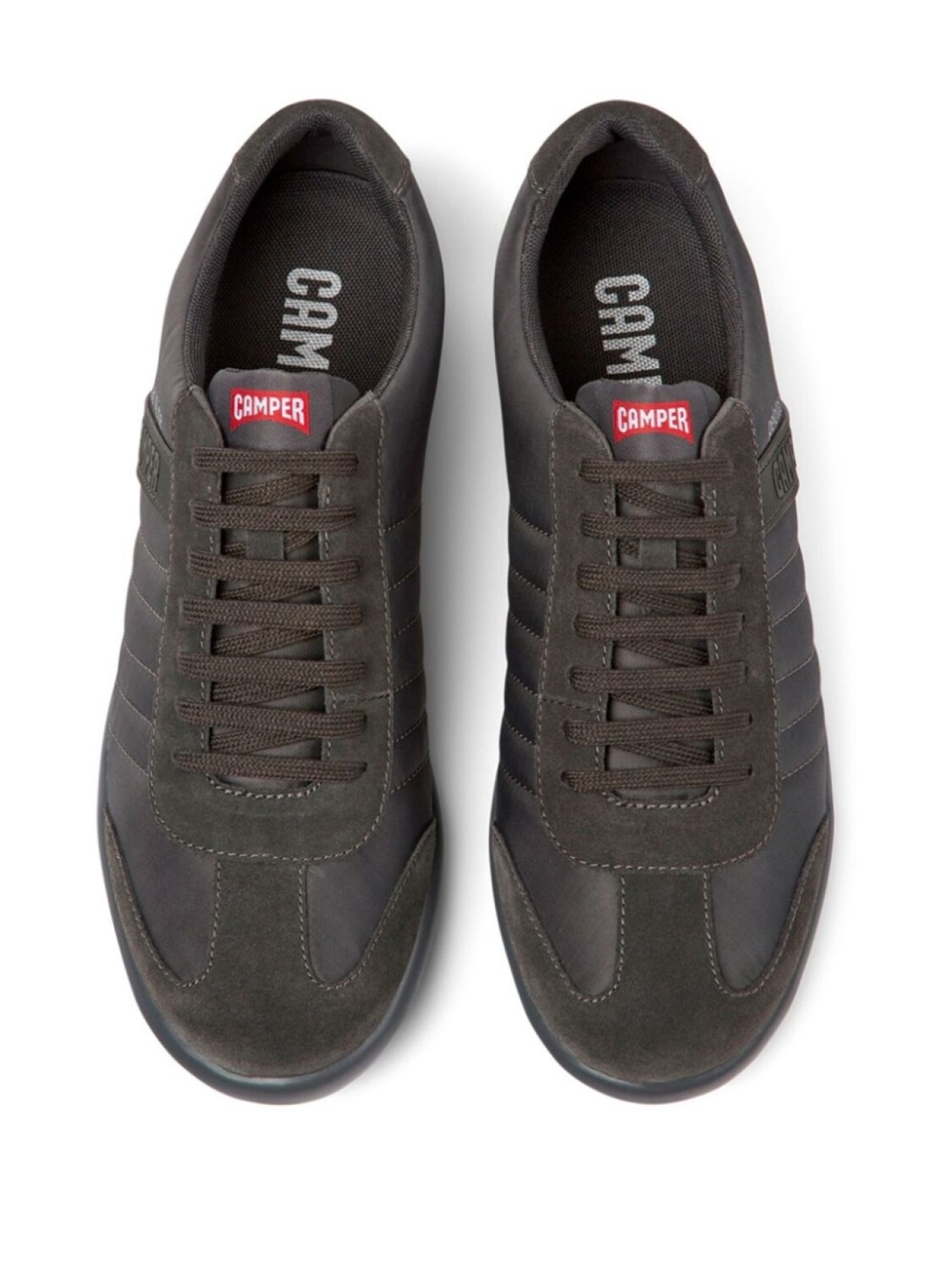 Кроссовки Pelotas XL из кожи со вставками Camper, серый — фото 4