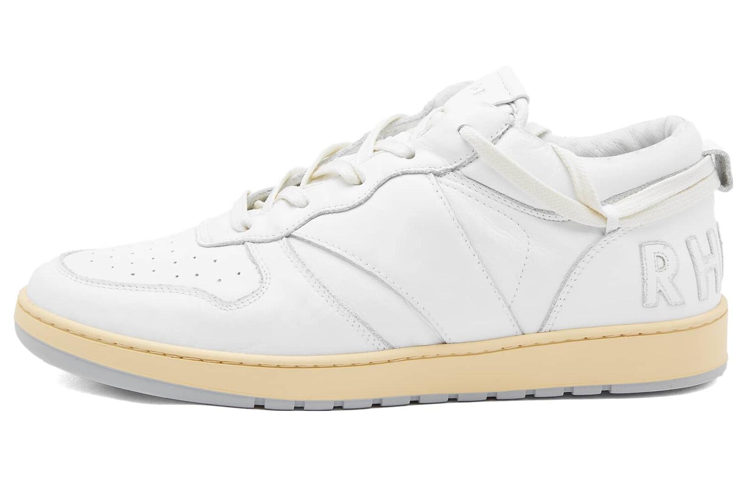 

Кроссовки RHUDE Embroidered-logo Low-top Sneakers, белый