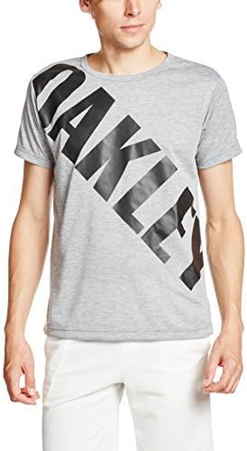 

Футболка с коротким рукавом Oakley Enhance Technical QD Training Wear 02 456207JP мужская, светло-серый меланж