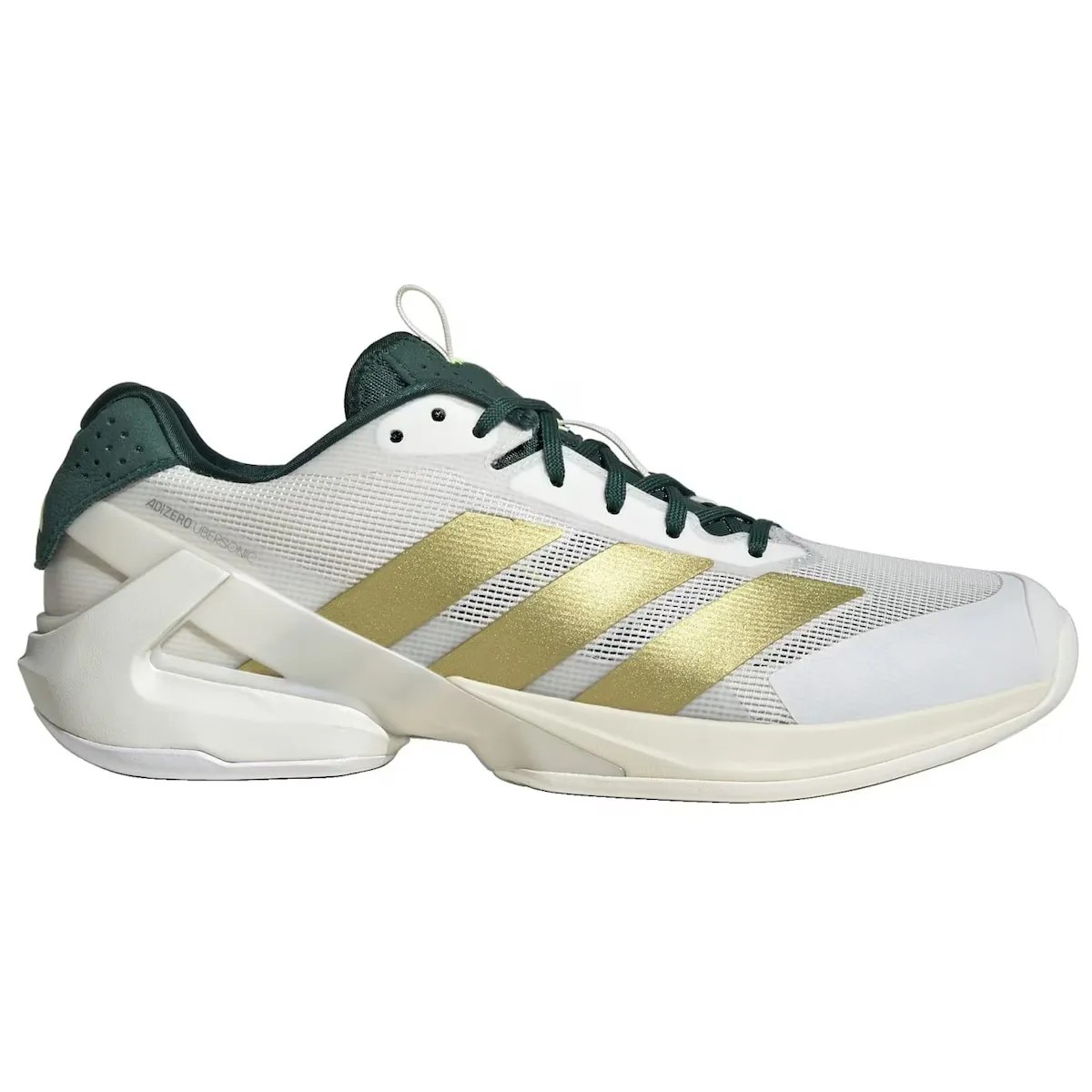 

Adidas ADIZERO UBERSONIC 5 Мужские теннисные туфли, белый/зеленый