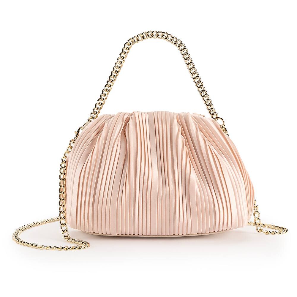 

Клатч LC Lauren Conrad Molly со сборками, цвет Blush Pleated