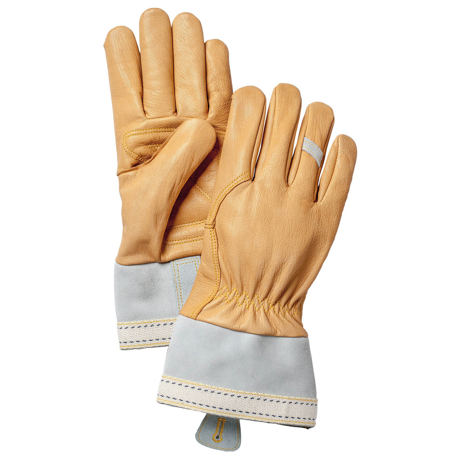 

Перчатки Hestra Skullman 5 Finger, цвет Natural Brown