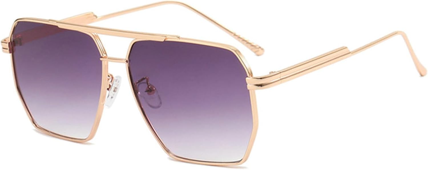 

Солнцезащитные очки Willochra большого квадратного размера для женщин и мужчин, роскошные винтажные очки-пилот, мужские очки в оправе, черные солнцезащитные очки UV400, C3