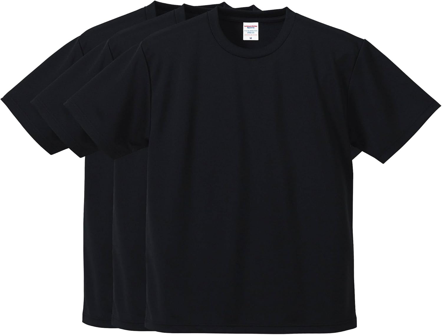 

Спортивные футболки United Athle Dry Athletic, 4,1 унции (3 шт.), унисекс, для взрослых, черный