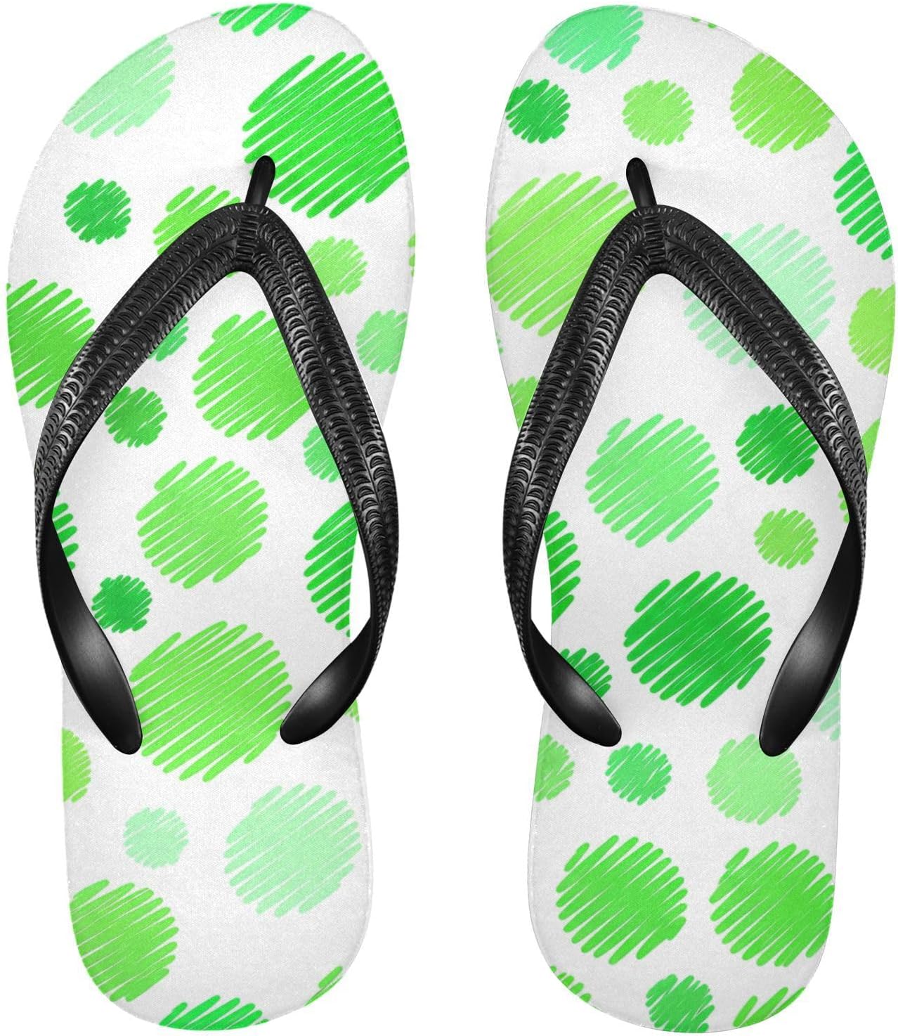 

Зеленые шлепанцы-вьетнамки с пляжным душем, резиновые нескользящие летние тапочки для мужчин и женщин, для прогулок Sinestour